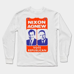 NIXON/AGNEW 1968 Long Sleeve T-Shirt